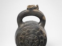 Ame Ker 164   Ame 164, Peru, Peru, Nordküste, Chimú, Späte Zwischenperiode, ca. 1000-1470 n. Chr. , Gabelhalsgefäß, Ton, H 19 cm, Dm ca. 11 cm : Museumsfoto: Claus Cordes, Bestandskatalog Ethnologie
